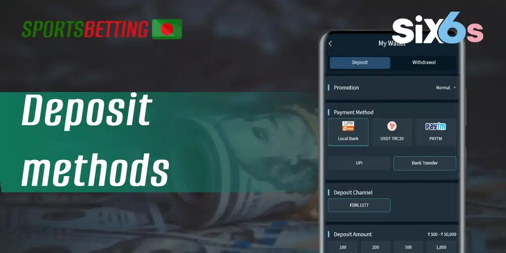 Key Advantages of Using Six6s Deposit